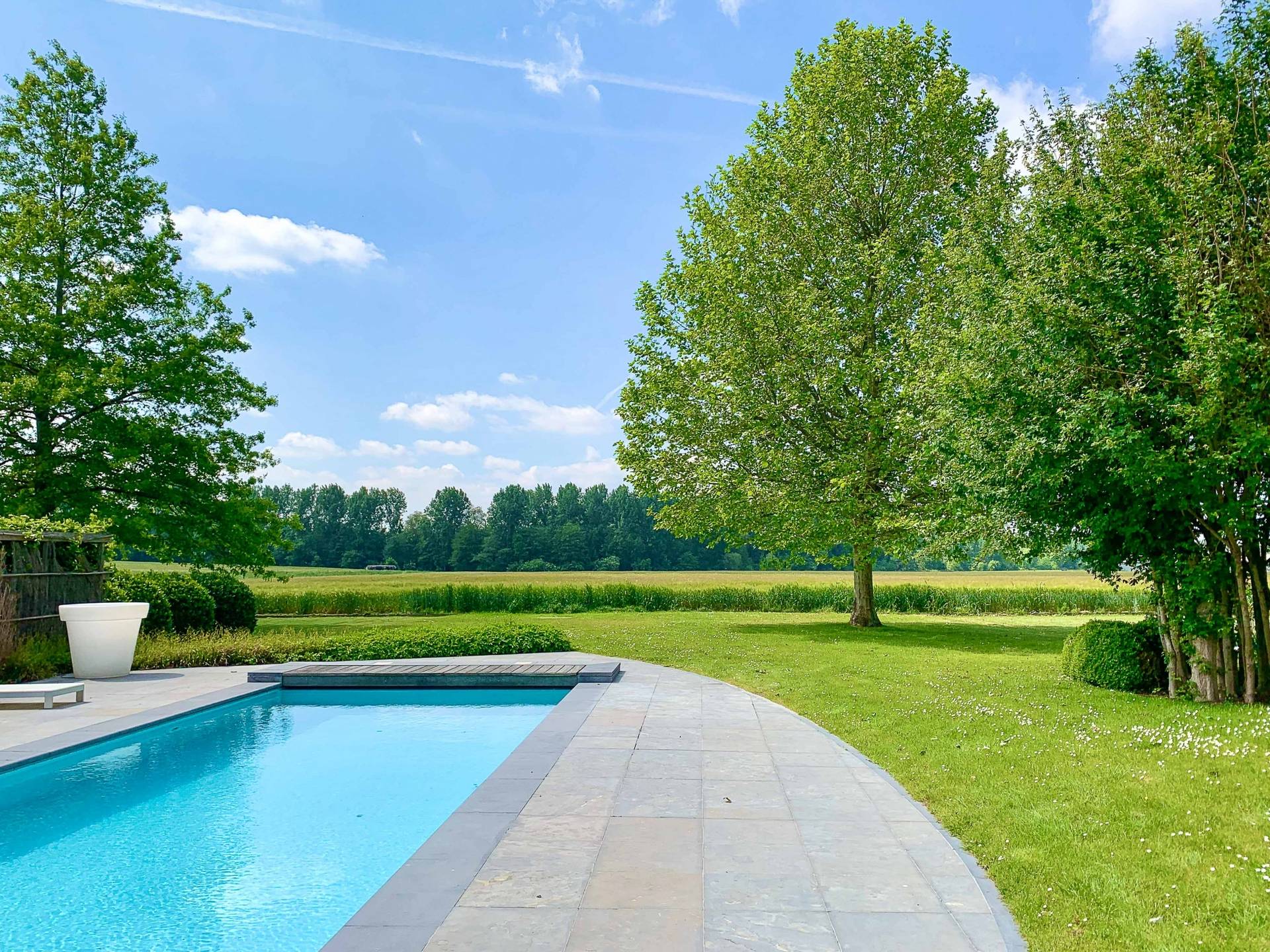 VENTE Villa 3+ CH Merelbeke - Villa individuelle avec piscine / vue sur une zone verte