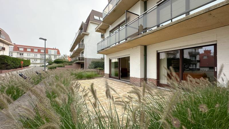 VERHUUR Appartement 3 SLPK Duinbergen - HOEKAPPARTEMENT met terras en tuin aan zeilclub RBSC