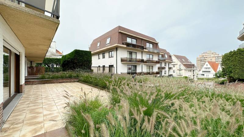 VERHUUR Appartement 3 SLPK Duinbergen - HOEKAPPARTEMENT met terras en tuin aan zeilclub RBSC