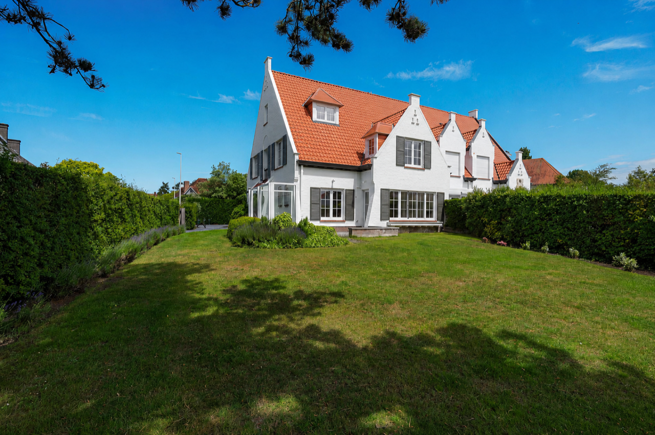 VERHUUR Villa 5 SLPK Knokke-Zoute - Koppelvilla nabij ROYAL ZOUTE TENNIS CLUB