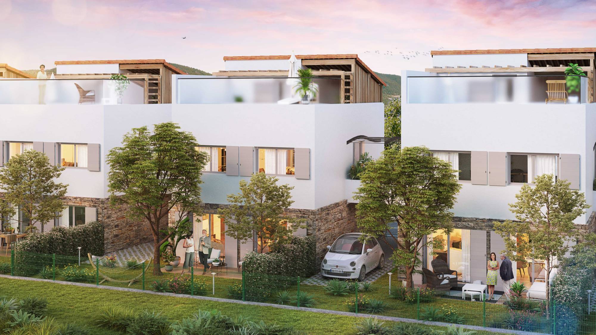 VERKOOP NIEUWBOUWPROJECT bestaande uit 8 villa's / CAVALAIRE-SUR-MER