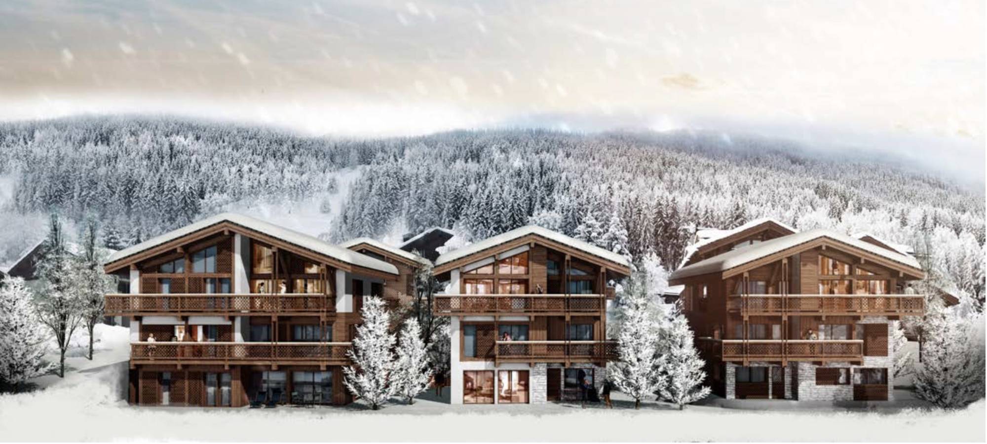 VERKOOP Nieuwbouwappartement - Savoie / Courchevel le Praz / Les chalets cinq sommets