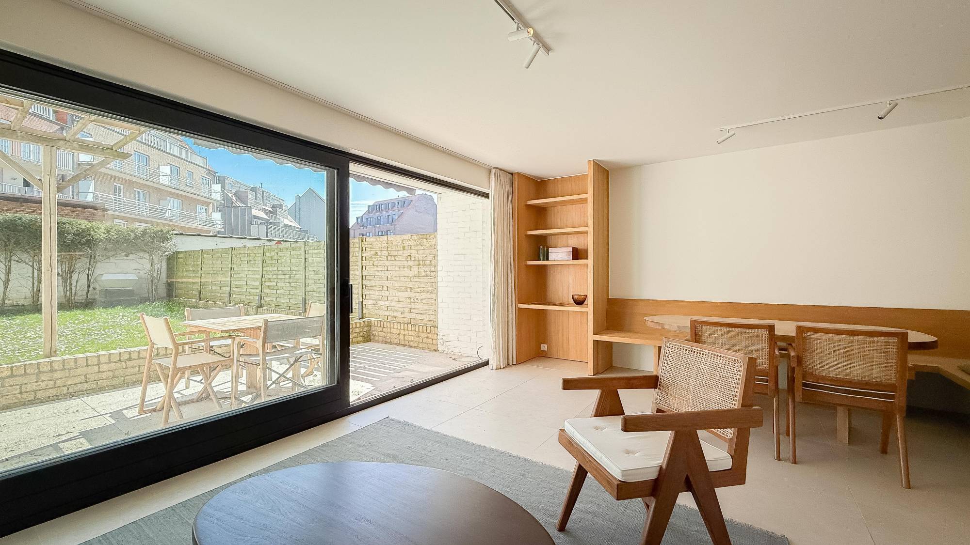 VERHUUR  Appartement 1 SLPK Knokke-Heist - Tuinappartement / Gemeubileerd