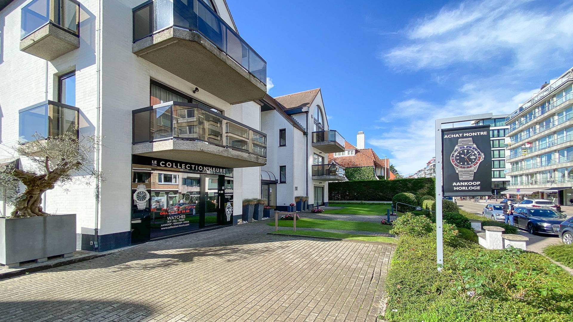 VERHUUR commercieel pand Knokke-Zoute - Kustlaan / tegenover Minigolf