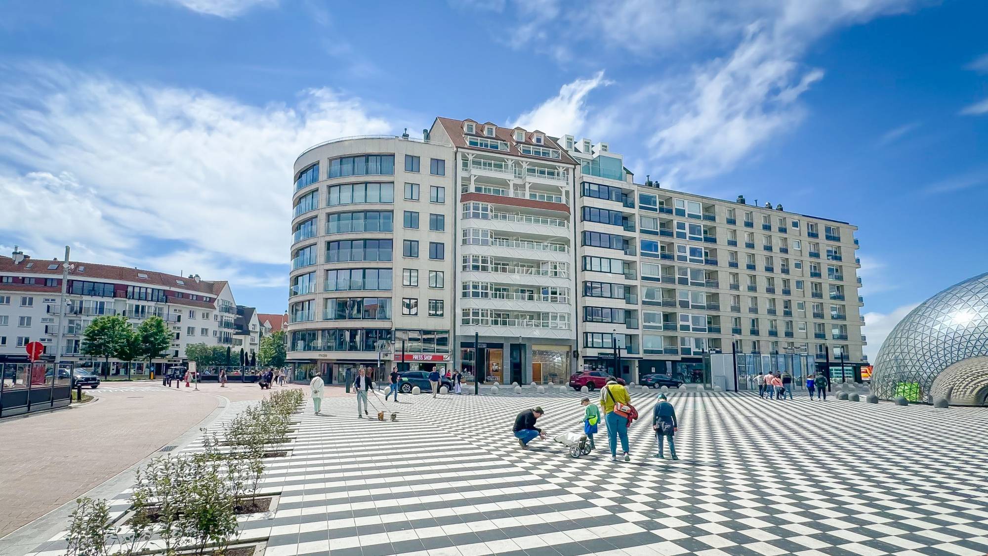 VERKOOP Appartement 4 SLPK Knokke-Zoute -  Albertplein / Zeezicht
