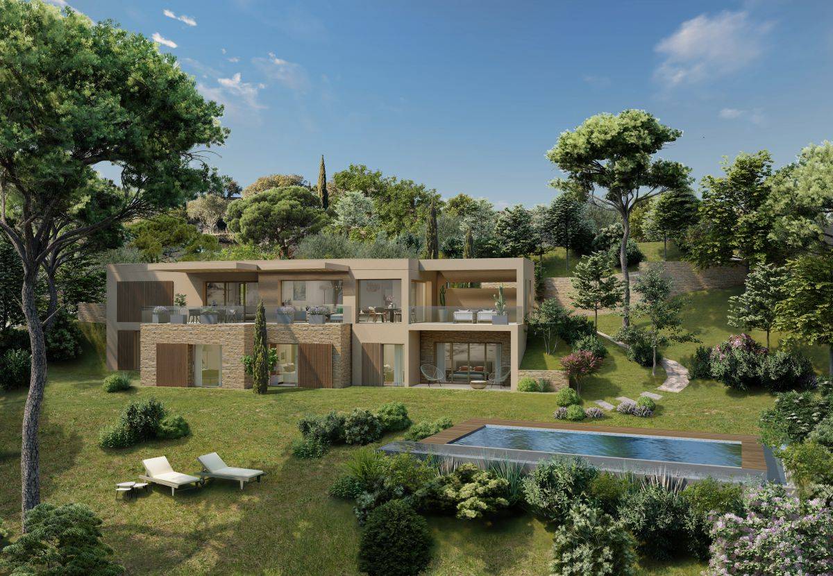 VERKOOP VILLA 5 SLPK - Nieuwbouwvilla Séléné / Le Clos de l'Avelan - GRIMAUD
