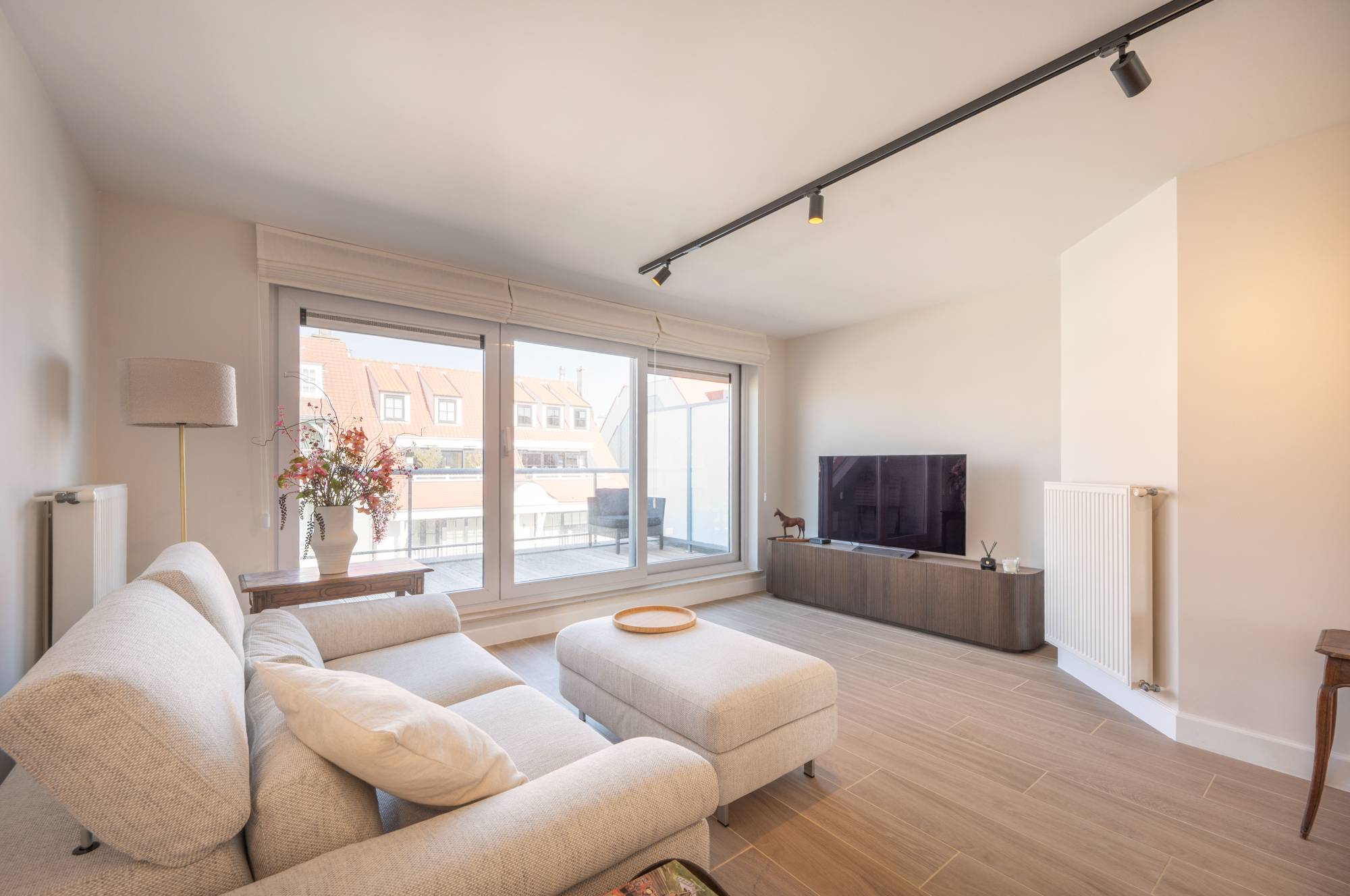 VERKOOP APPARTEMENT 3 SLPK Knokke-Heist - Duplex penthouse met zijdelings zeezicht