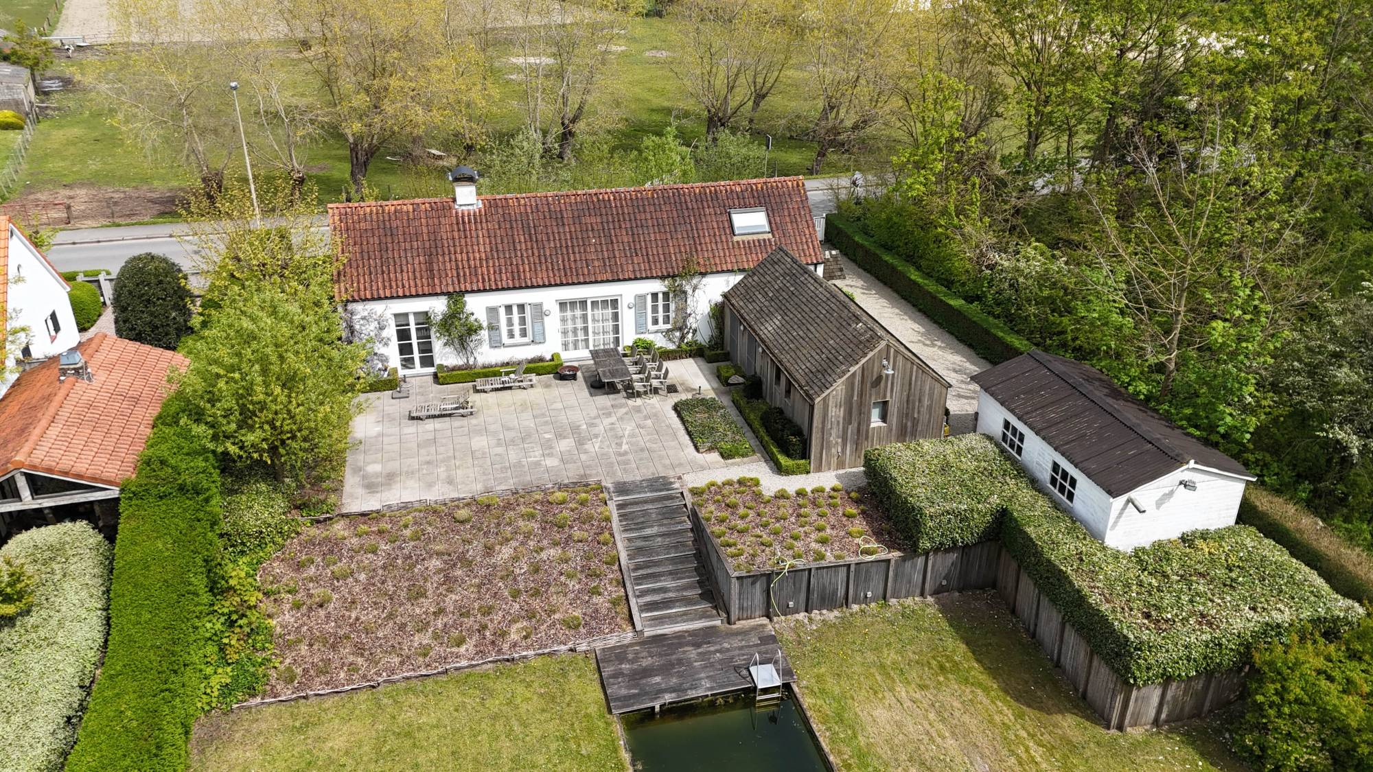 VERKOOP Villa 4 SLPK Knokke-Heist - aan Oosthoekplein / uitzicht op de Polders