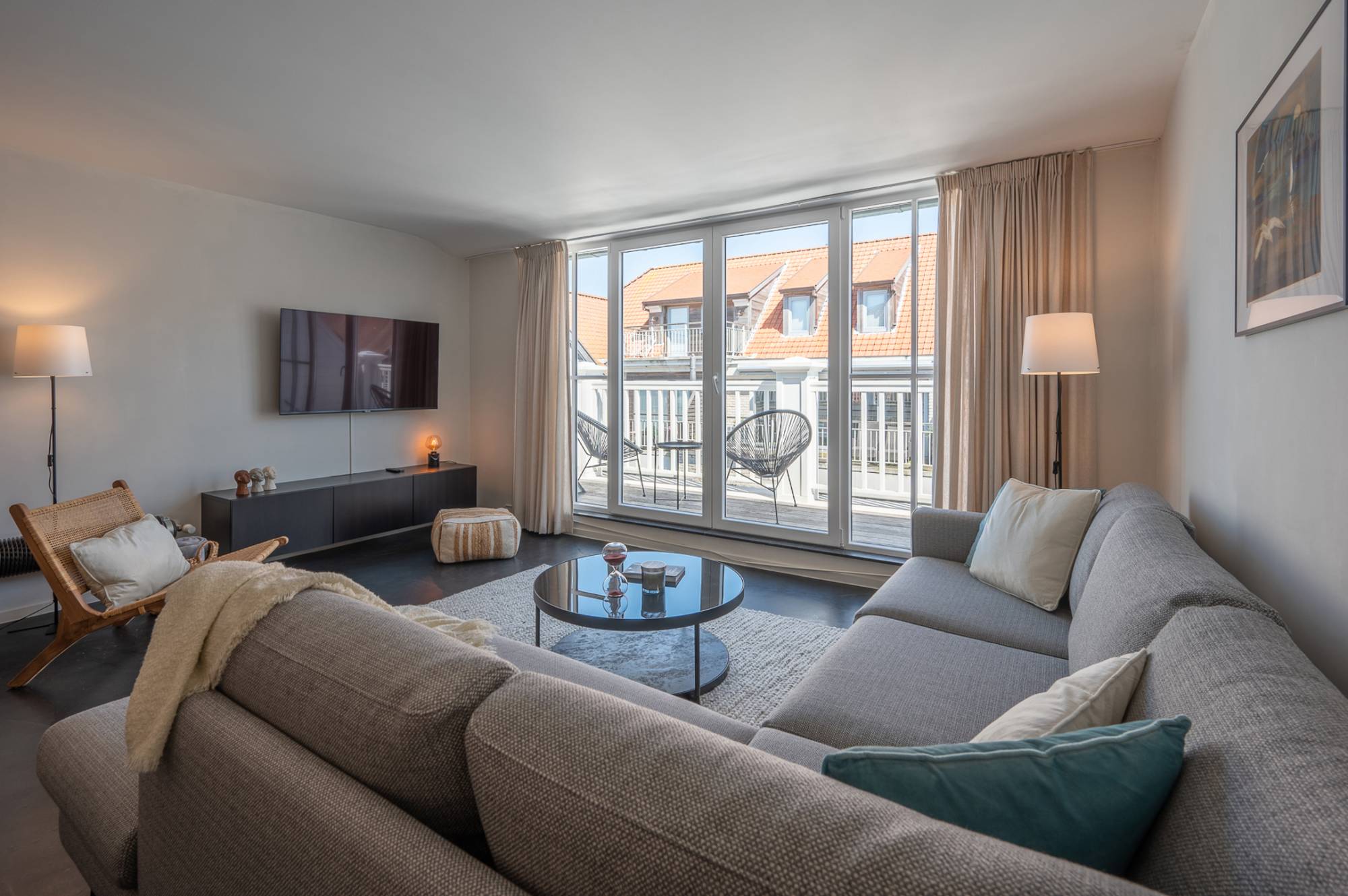 VERHUUR Appartement 2 SLPK Knokke-Heist - DUPLEX appartement / zonnig terras