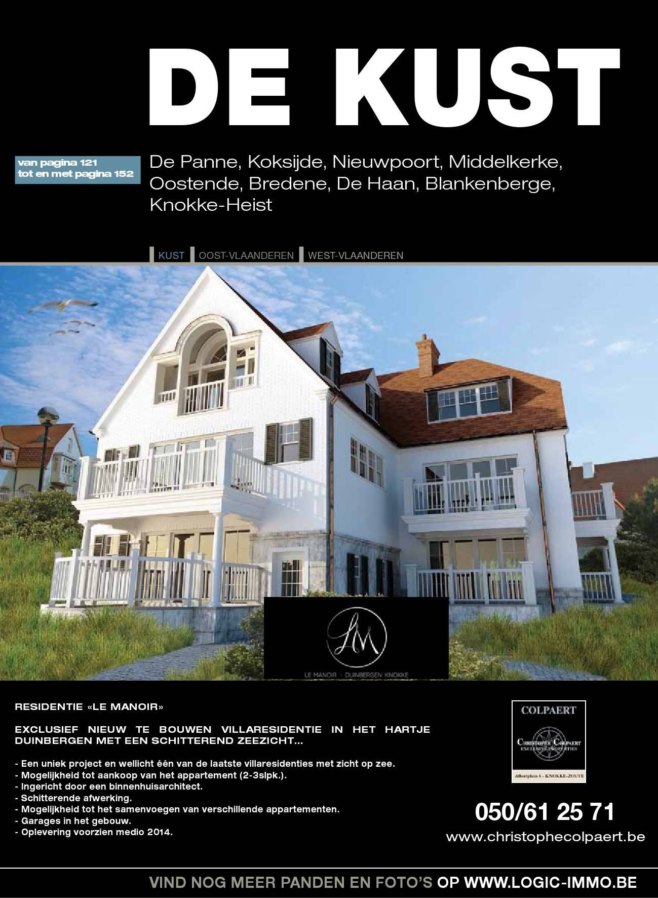 Inlassing Logic IMMO MAGAZINE - Editie West-Vlaanderen / Oost-Vlaanderen - BIS BEURS