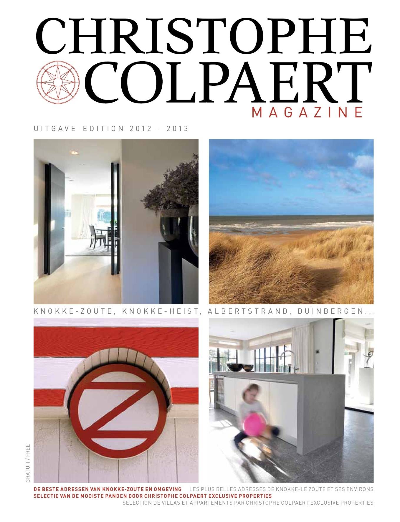 Christophe Colpaert MAGAZINE - Edition 2012-2013 - Knokke-Le Zoute