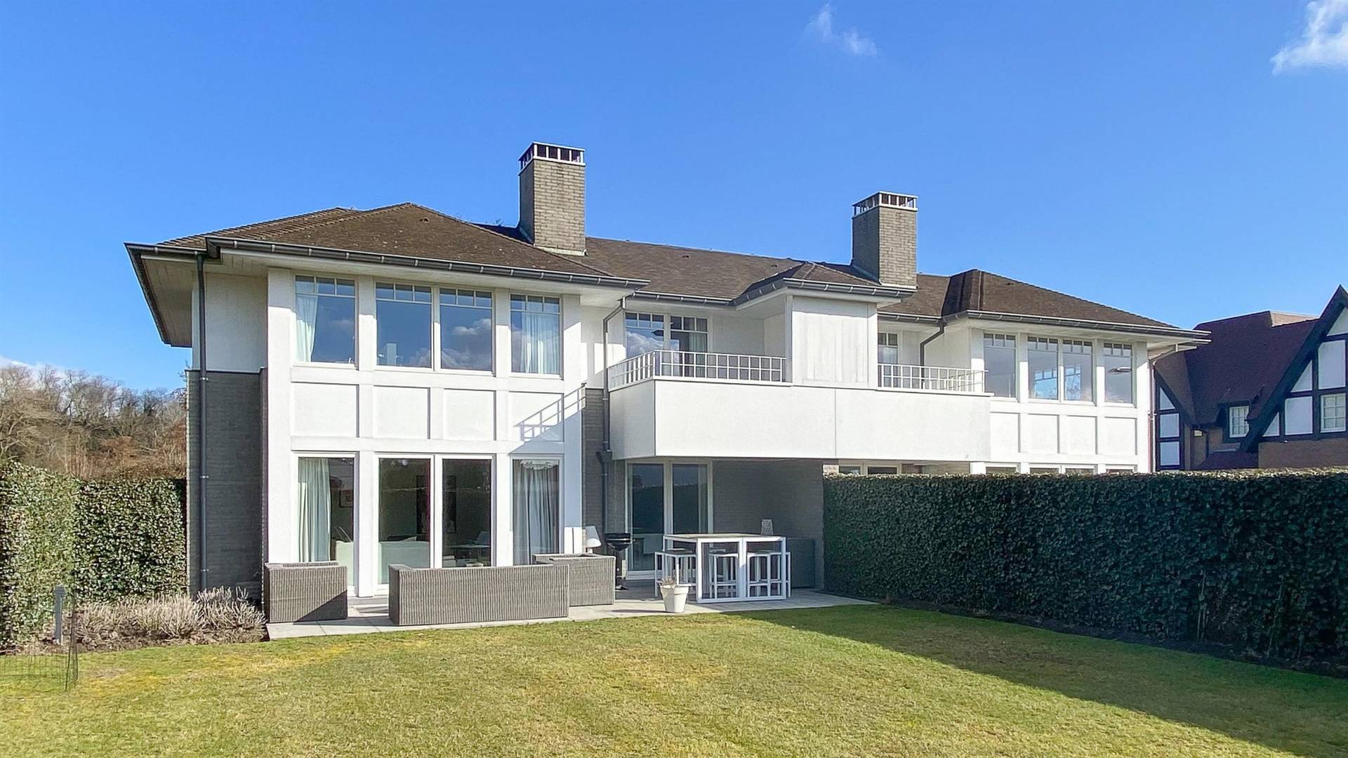 VERKOOP Villa 4 SLPK Knokke-Zoute - Hedendaagse koppelvilla (2005) / rustige ligging