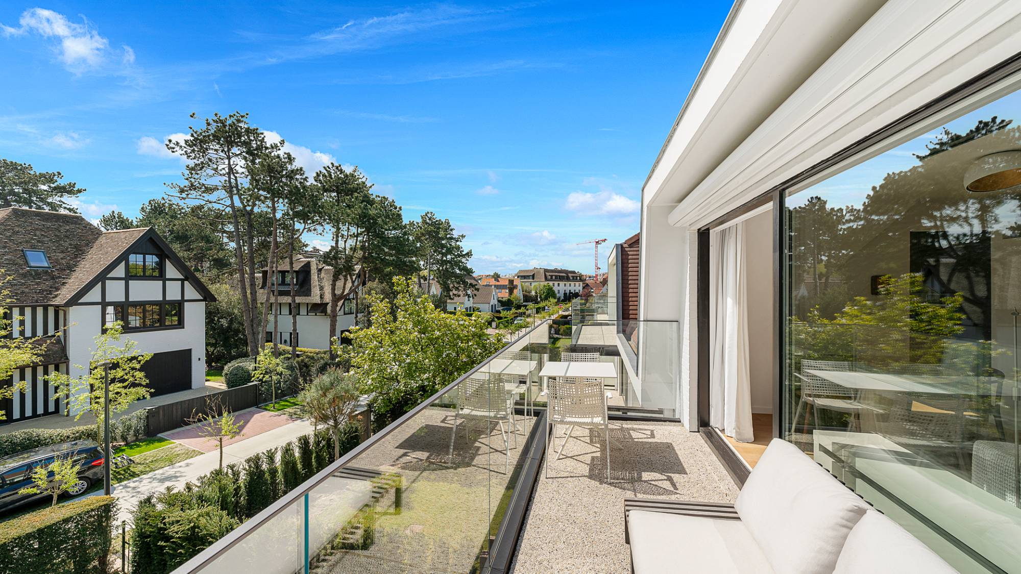 VERKOOP Appartement 1 SLPK Knokke-Zoute - Duplex met zuidgericht terras