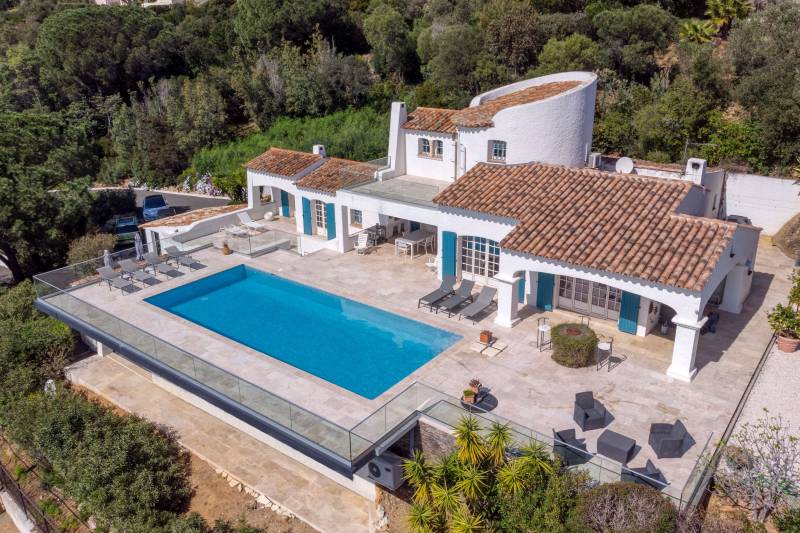 VERKOOP Villa 5 SLPK Grimaud - Golf van Saint-Tropez / uniek zeezicht