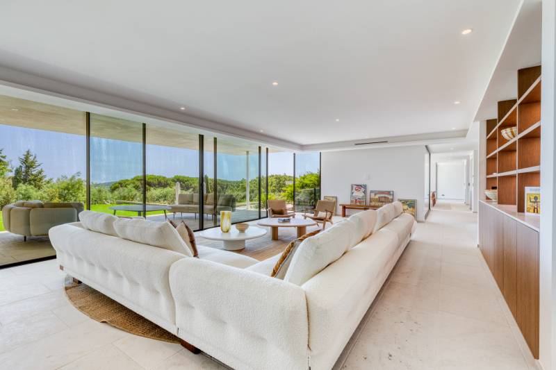 VERKOOP  VILLA 5 SLPK RAMATUELLE - Nieuwbouwvilla met zicht op Pampelonne