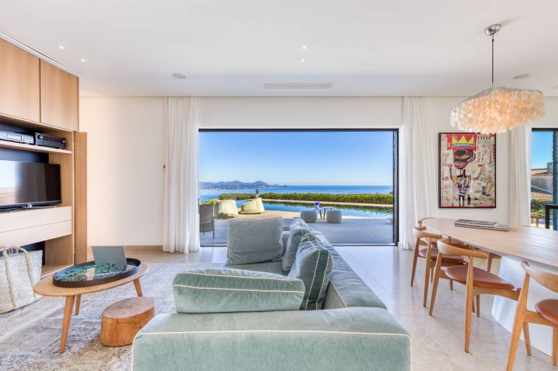 SEIZOENSVERHUUR VILLA 3 SLPK - Les Issambres / panoramisch zeezicht