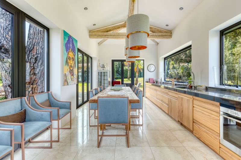 VERKOOP LUXE VILLA  9 SLPK - SAINT-TROPEZ - PRIVE-DOMEIN / Adembenemend zeezicht