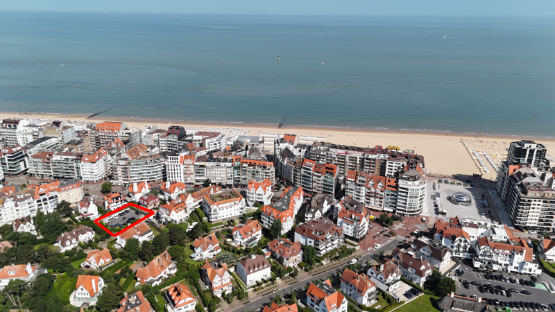 VERKOOP  Bouwgrond Knokke-Zoute - AAA ligging!!