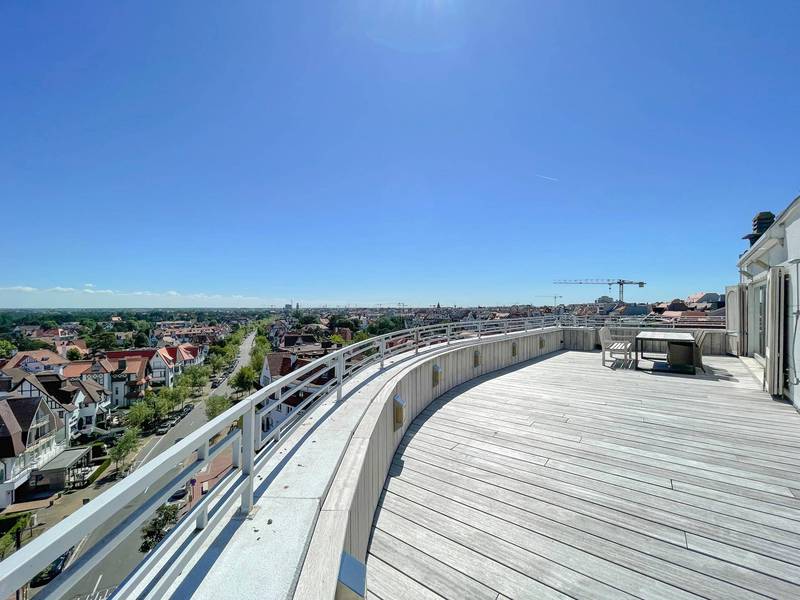 VERKOOP Appartement 2 SLPK Knokke-Zoute - PENTHOUSE / terras 90m² / panoramisch uitzicht!