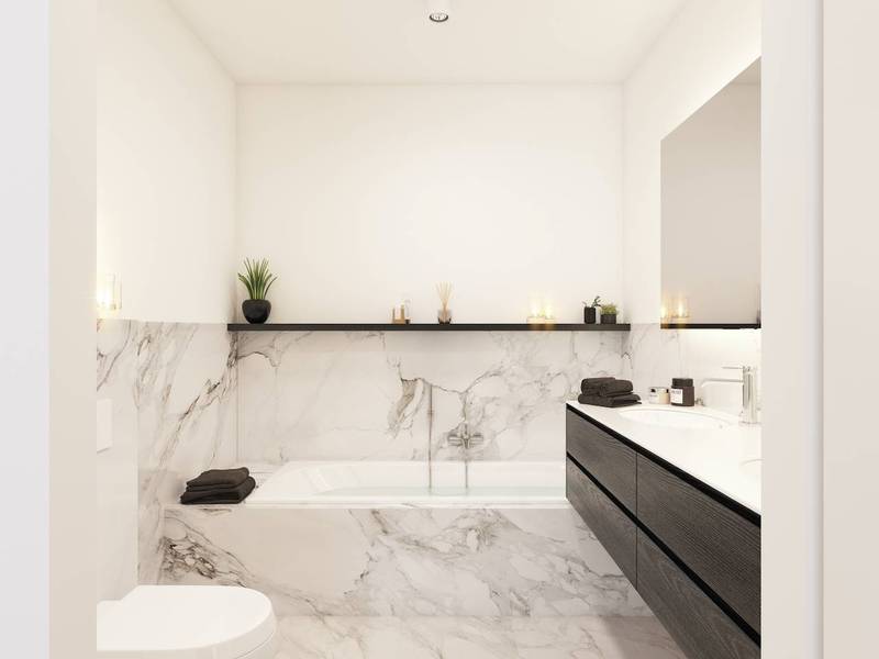 VERHUUR  Appartement 2 SLPK Knokke-Heist - Nieuwbouw / Villaresidentie - tuinappartement