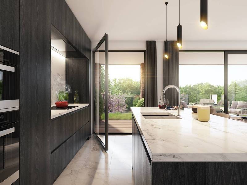 VERHUUR  Appartement 2 SLPK Knokke-Heist - Nieuwbouw / Villaresidentie - tuinappartement