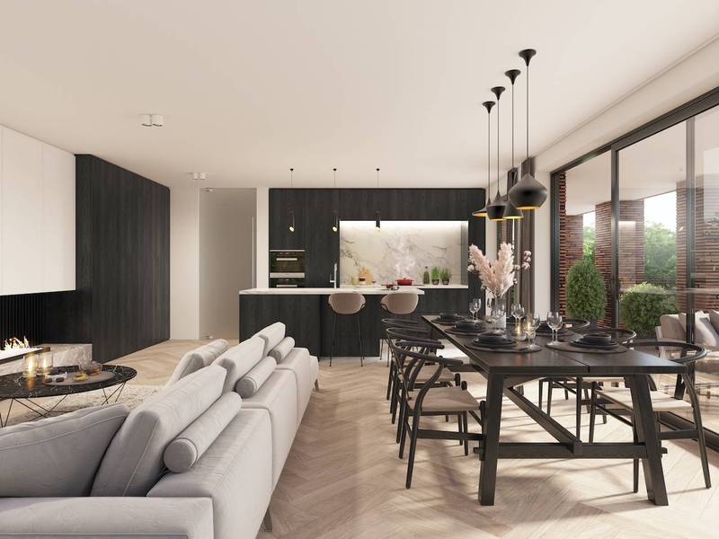 VERHUUR  Appartement 2 SLPK Knokke-Heist - Nieuwbouw / Villaresidentie - tuinappartement