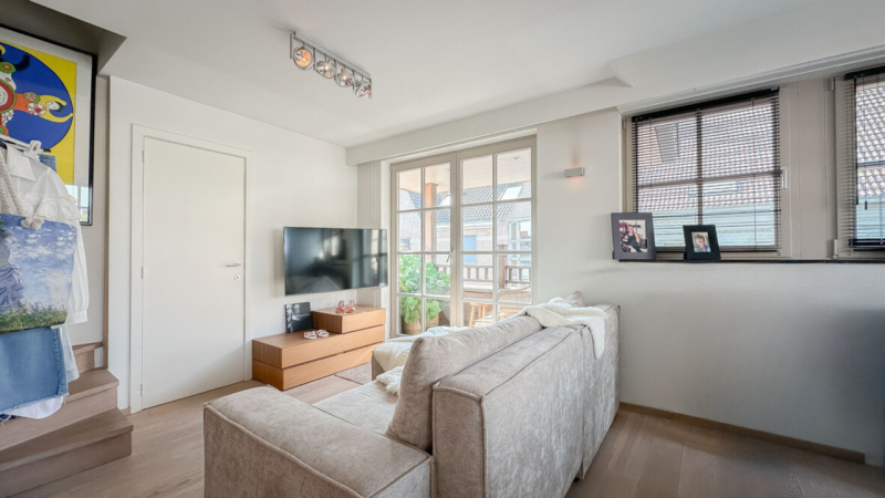 VERKOOP  Appartement 2 SLPK Knokke-Heist - Duplex hoekappartement / aan Groentenmarkt