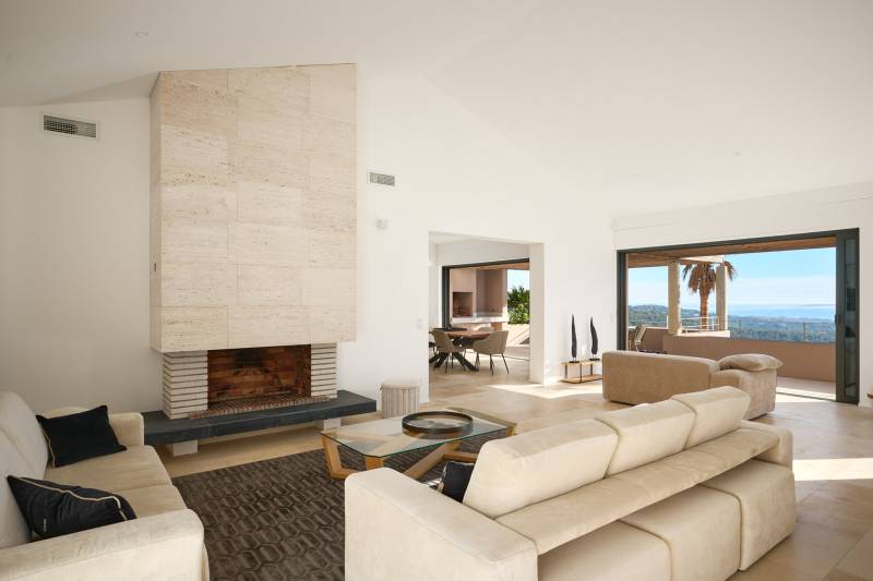 VERKOOP Villa 5 SLPK - GRIMAUD - Privé-domein / adembenemend zeezicht