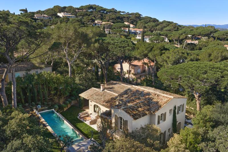 VERKOOP  VILLA 5 SLPK SAINT-TROPEZ - beveiligd domein 