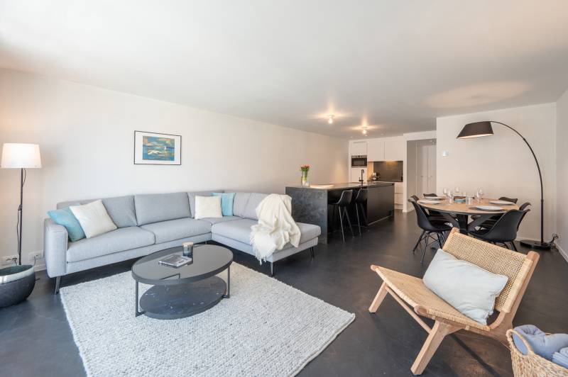VERHUUR Appartement 2 SLPK Knokke-Heist - DUPLEX appartement / zonnig terras