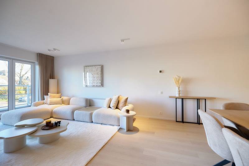 VERKOOP  Appartement 4 SLPK Knokke-Heist -  TOP ingericht TUINAPPARTEMENT te Duinbergen / zijdelings zeezicht