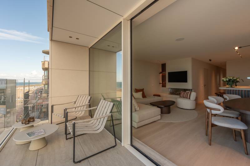 VERKOOP APPARTEMENT 3 SLPK Knokke-Zoute - ZEEDIJK / Adembenemend zeezicht