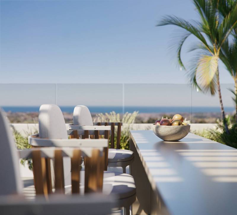 VERKOOP  Appartement 4 SLPK Benahavis / Malaga - SPANJE Penthouse Luz Azul / Res. The View