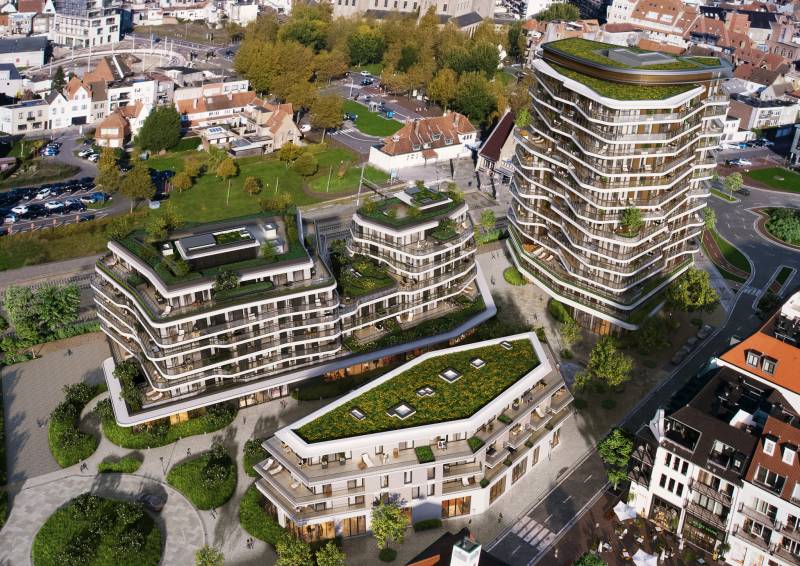 VERKOOP Appartement 2 SLPK Knokke-Heist - Duinenwater / Lake Garden