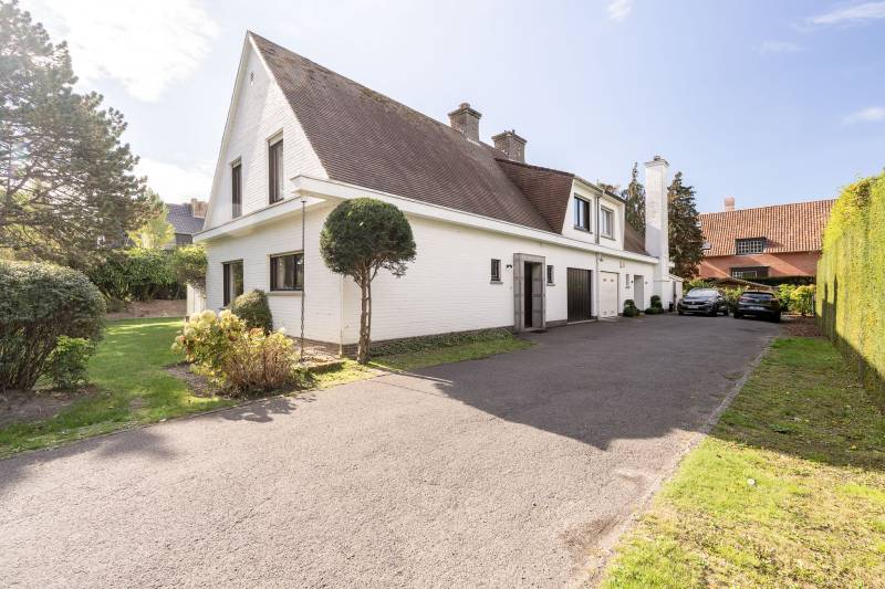 VERKOOP VILLA 4 SLPK Knokke-Zoute - Koppelvilla / Bronlaan vlakbij Oosthoeklein
