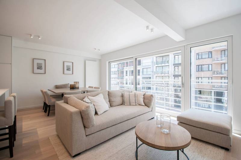 VERHUUR  Appartement 3 SLPK Knokke-Heist Lippenslaan / Smaakvolle renovatie