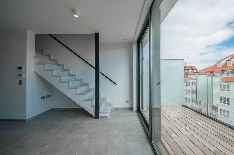 VERHUUR  Appartement 2 SLPK Knokke-Heist DUPLEX in nieuwbouwconstructie / Dumortierlaan / prachtig TERRAS