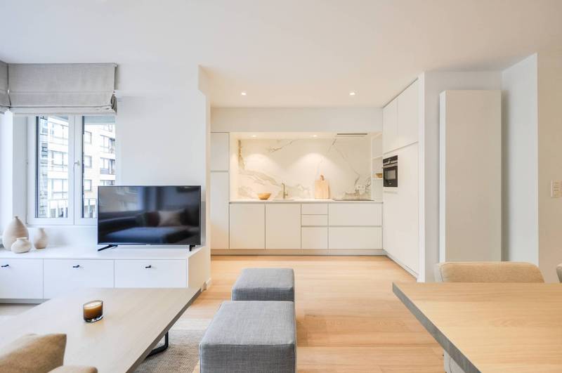 VERHUUR  Appartement 3 SLPK Knokke-Heist -TOP ingericht appartement / SCAPA meubilair