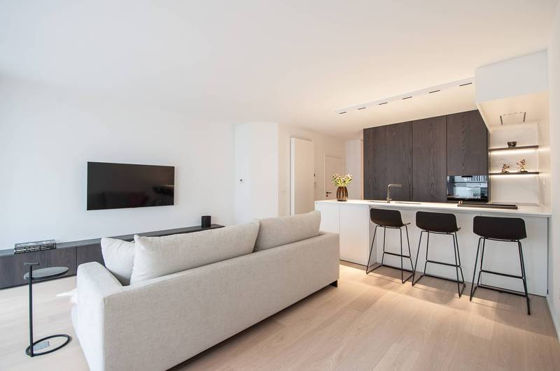 VERKOOP  Appartement 2 SLPK Knokke-Zoute - zijdelings zeezicht / aan het Driehoeksplein