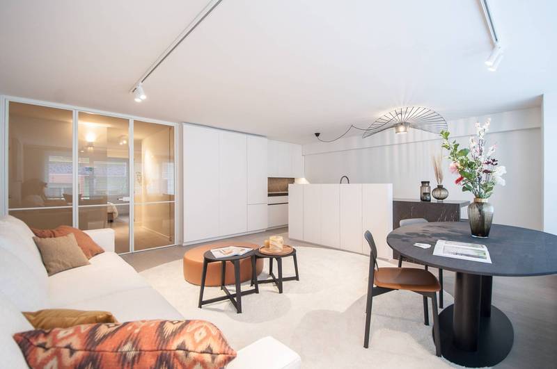 VERKOOP  Appartement 2 SLPK Knokke-Zoute -   Zijdelings zeezicht / tss. Albertplein en Minigolf