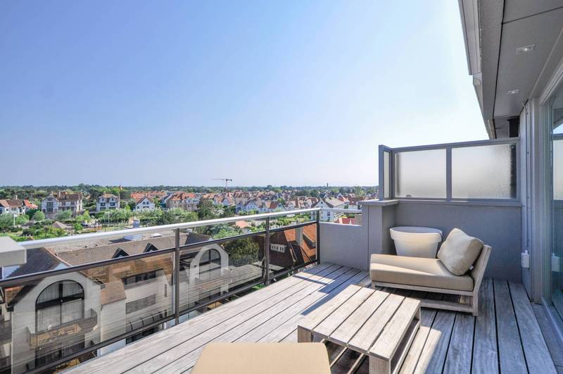 VERKOOP  Appartement 2 SLPK Knokke-Zoute -Penthouse Kustlaan / Minigolf