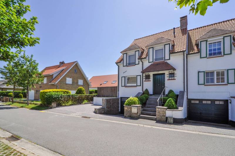VERKOOP Villa 3 SLPK Knokke-Heist -Koppelvilla / nabij Zegemeer