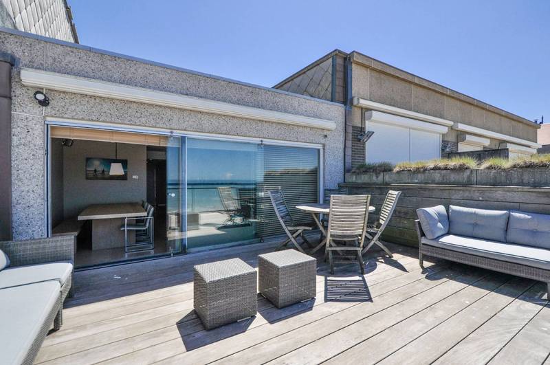 VERHUUR  Appartement 2 SLPK Knokke-Zoute -Penthouse Zeedijk Zoute - tss. Albertplein en wandeldijk