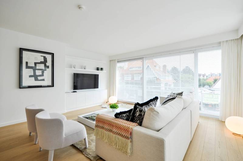 VERKOOP  Appartement 3 SLPK Knokke-Zoute -Hoekappartement op Kustlaan / tegenover MINIGOLF