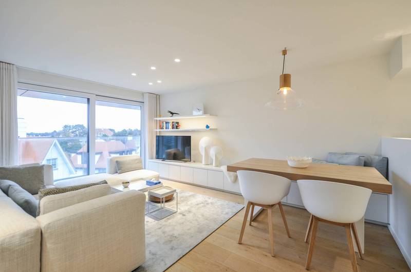 VERKOOP  Appartement 1à 2 SLPK Knokke-Zoute -Kustlaan / tussen Albertplein en Driehoeksplein