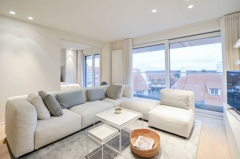 VERKOOP  Appartement 1à 2 SLPK Knokke-Zoute -Kustlaan / tussen Albertplein en Driehoeksplein