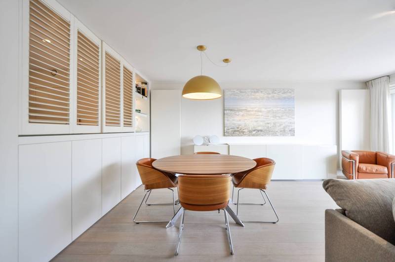 VERKOOP  Appartement 3 SLPK Knokke-Zoute -TOPLOCATIE op Albertplein / Uniek zeezicht