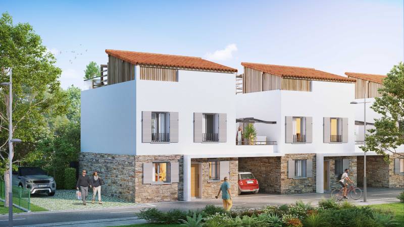 VERKOOP NIEUWBOUWPROJECT bestaande uit 8 villa's / CAVALAIRE-SUR-MER