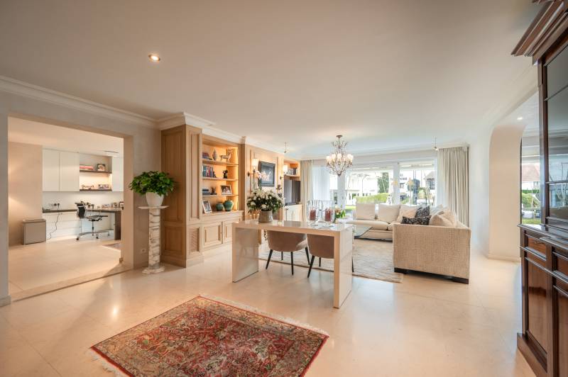 VERKOOP Appartement 4 SLPK Knokke-Zoute - Tuinappartement / aan het Albertplein