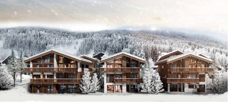 VERKOOP Nieuwbouwappartement - Savoie / Courchevel le Praz / Les chalets cinq sommets
